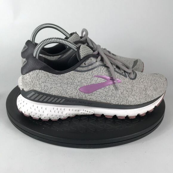 Brooks GTS 20 Gray/Purple Athletic Running Shoes 1202961B030 Women’s Size 7 - Picture 4 of 12